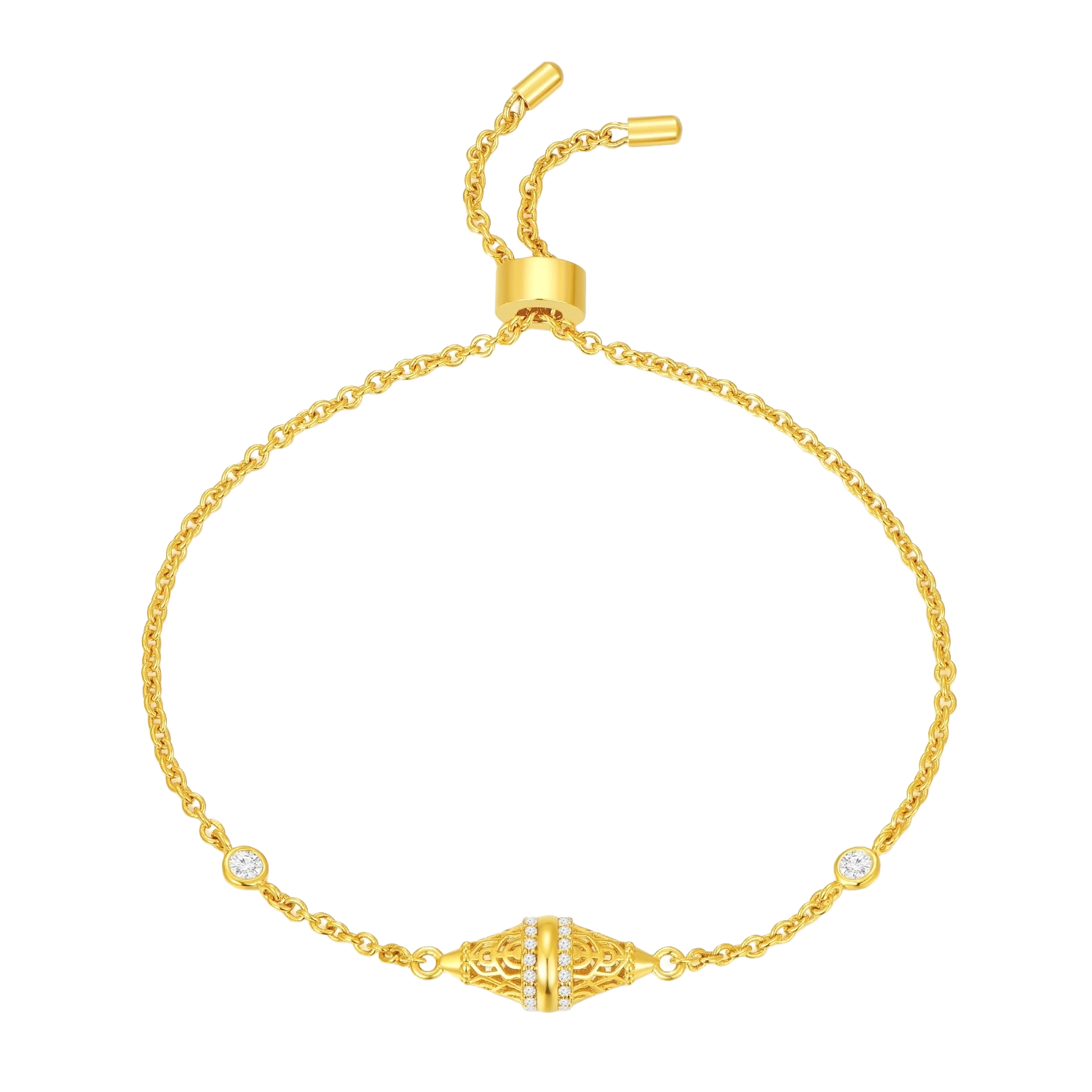 Lantern / Simple Bracelet Gold