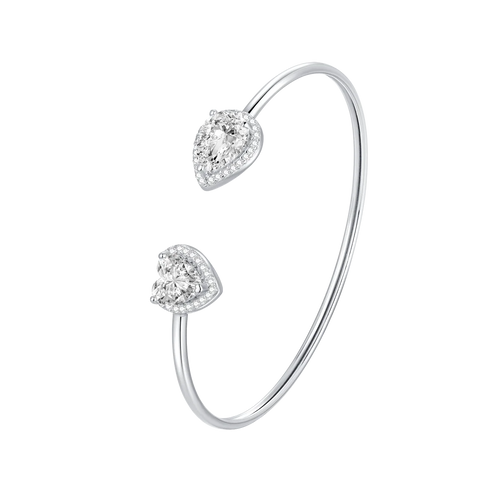 Charming Heart / Bangle Silver