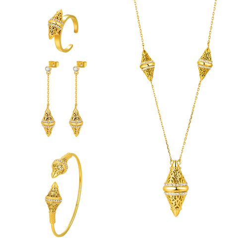 Lantern / Set Gold