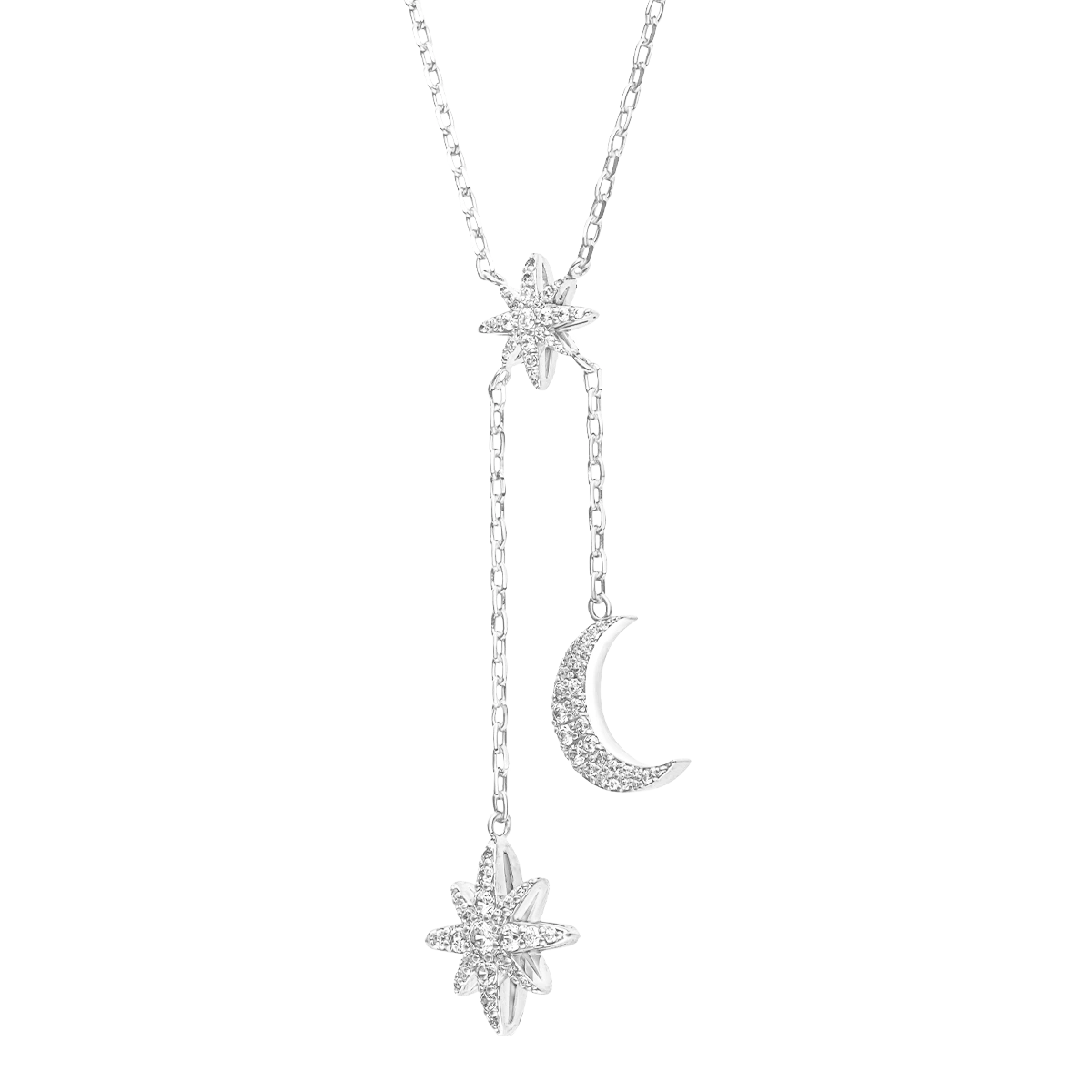 Moonstar / Necklace Silver