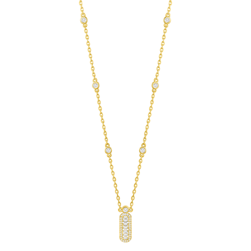 Fyne / Simple Necklace Gold