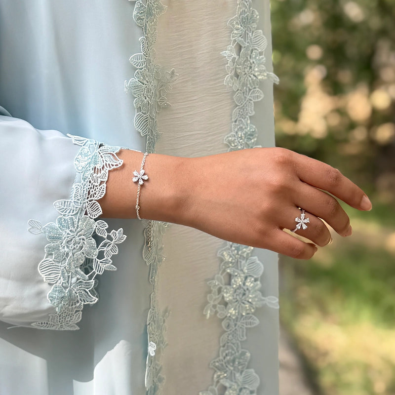 Daisy Flower / Ring Silver