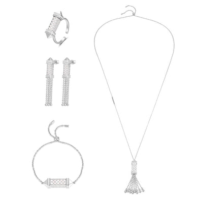 Tassel / Set Pearl Silver