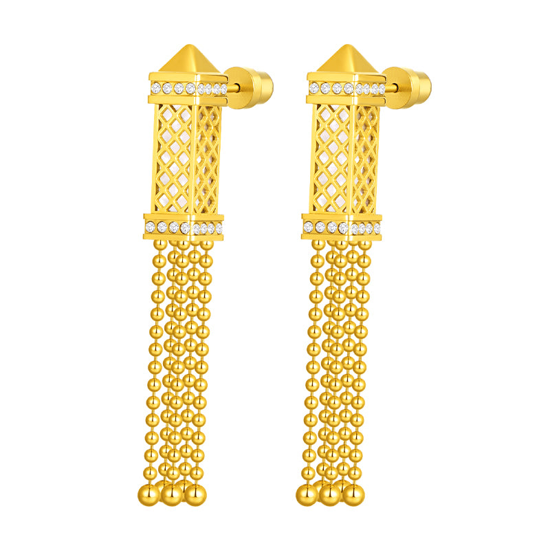 Tassel / Set Pearl Gold