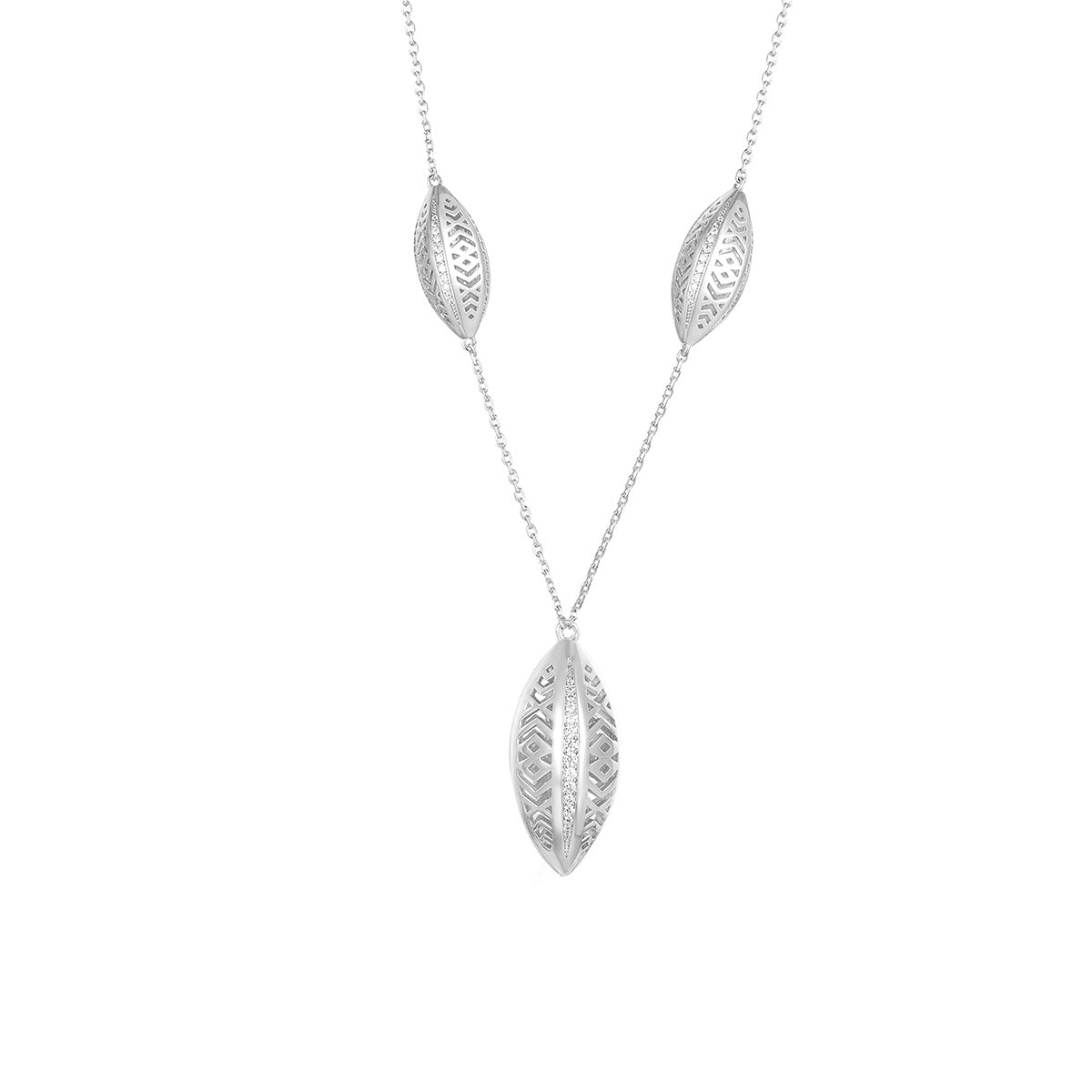 Leaf / Necklace Silver