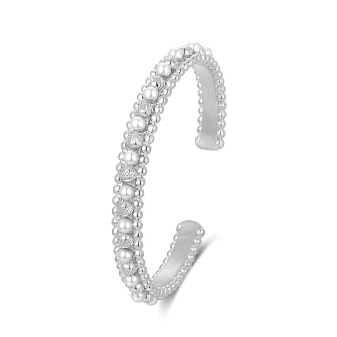 Sadaf / Bangle Pearl Silver