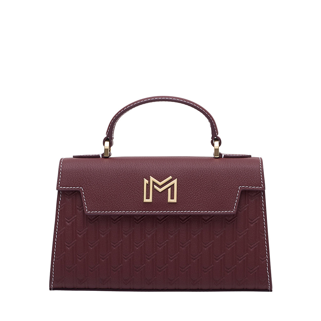 Hessa Handbag / Burgundy