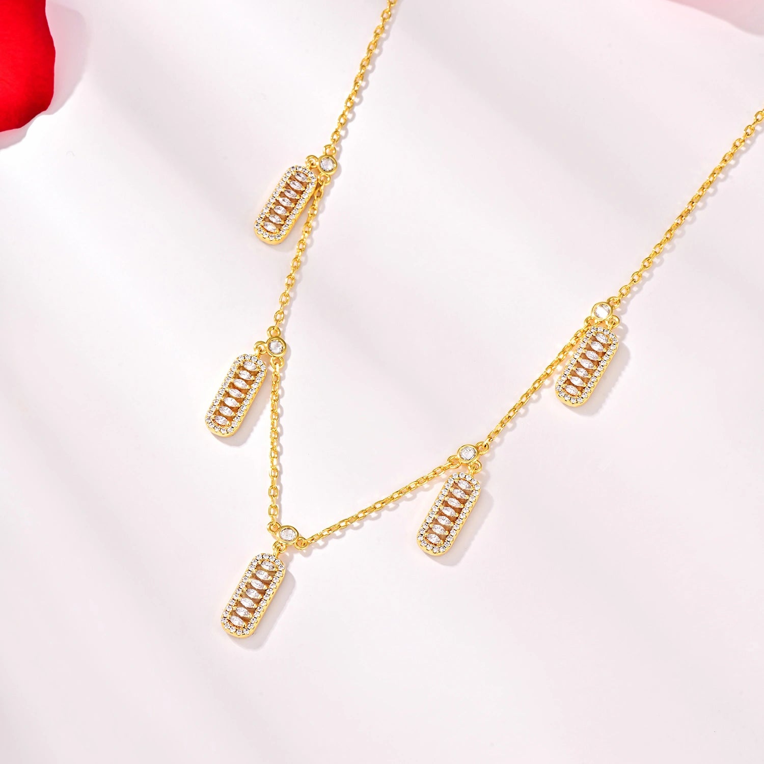 Fyne / Multi Necklace Gold