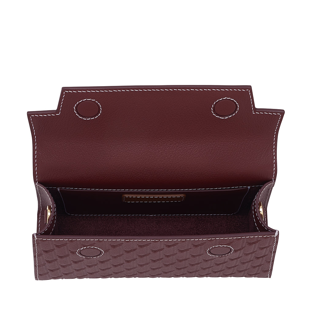 Hessa Handbag / Burgundy