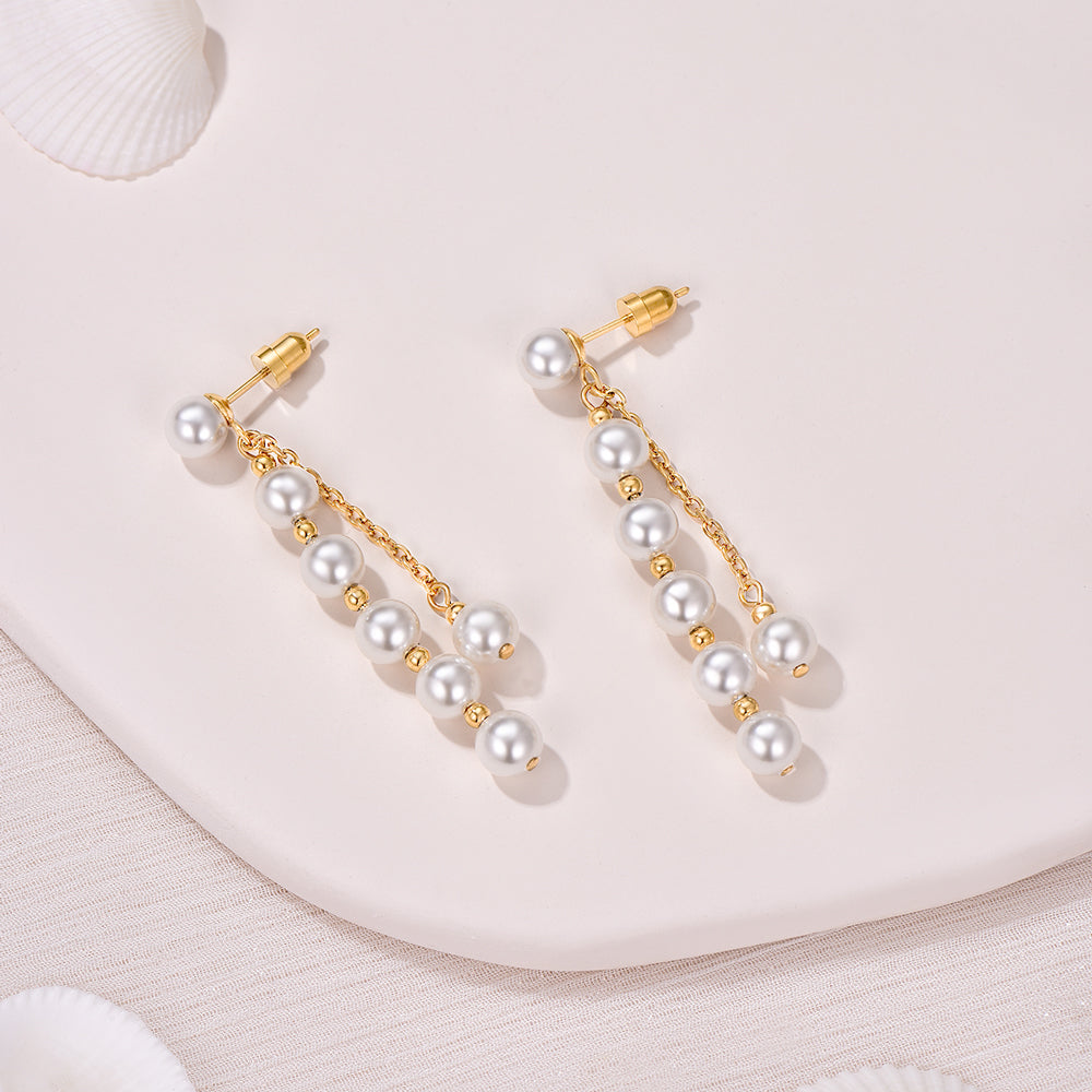 Symphony / Earrings Gold