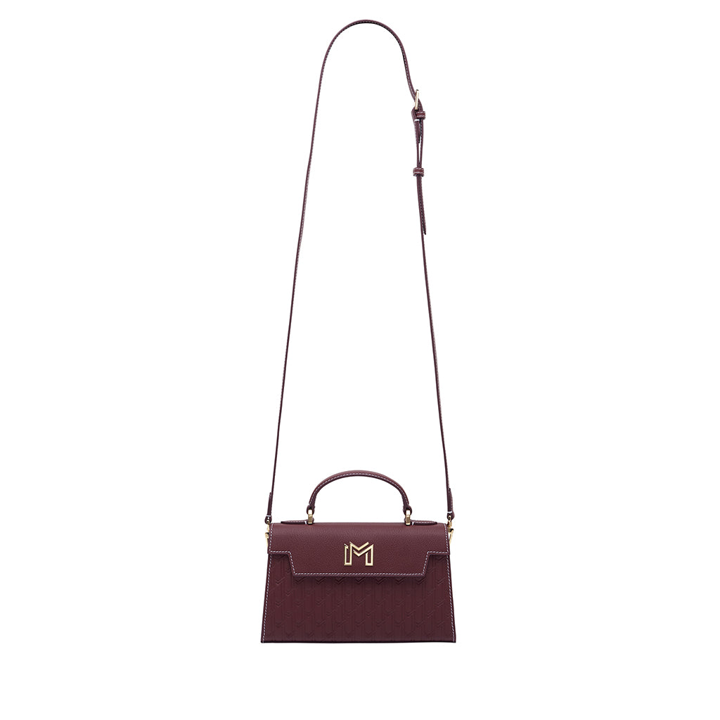 Hessa Handbag / Burgundy