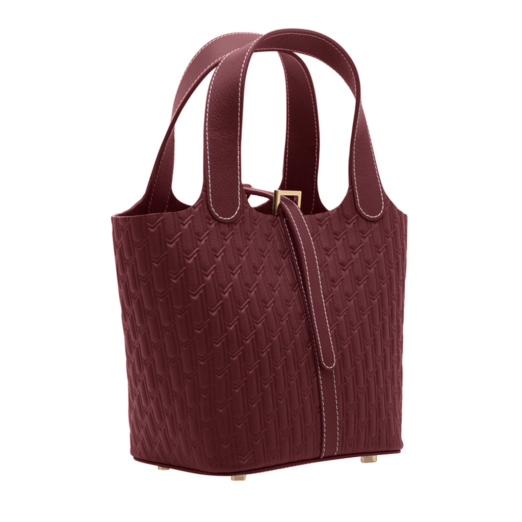 Alyazia Handbag / Burgundy