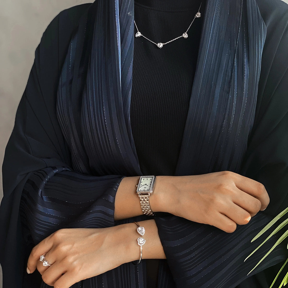 Charming Heart / Necklace Silver