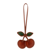 Leather Charm / Cherry