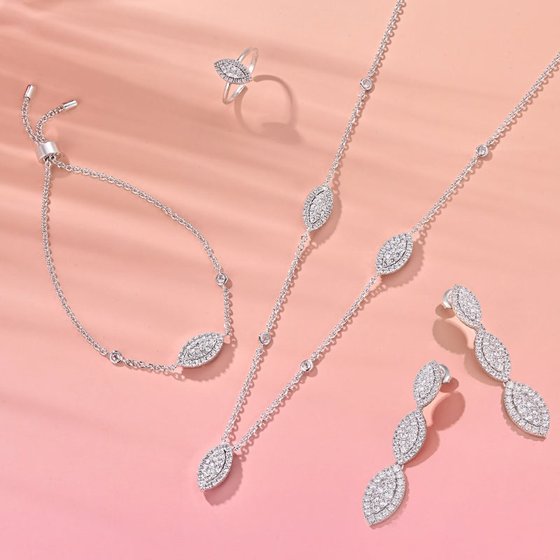 Daisy Leaf / Set Silver