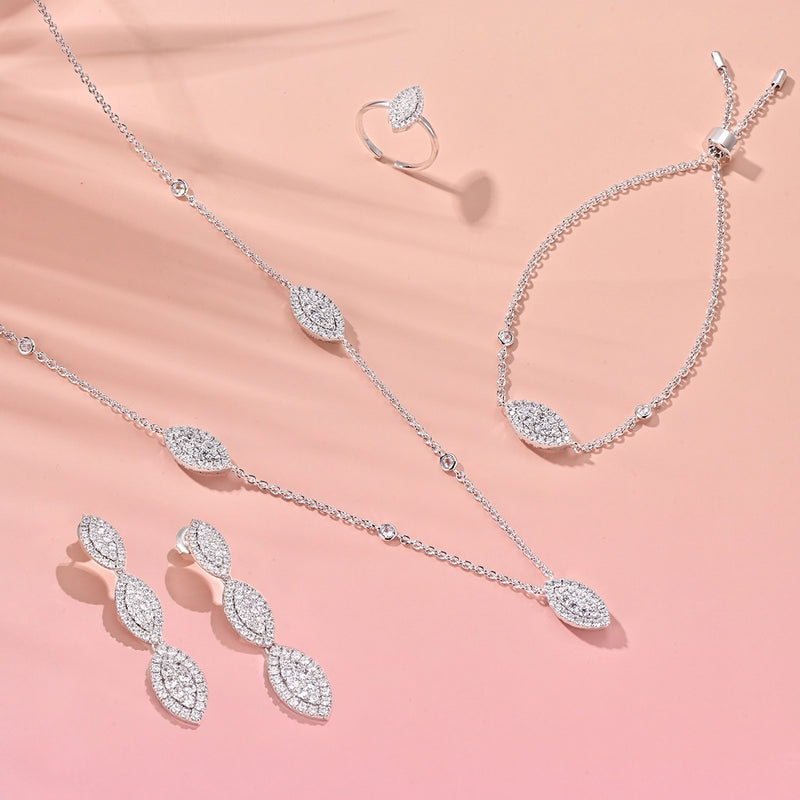 Daisy Leaf / Set Silver