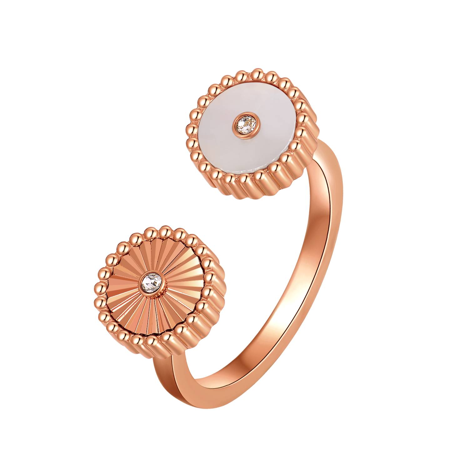 Kanz / Ring Pearl Rose Gold