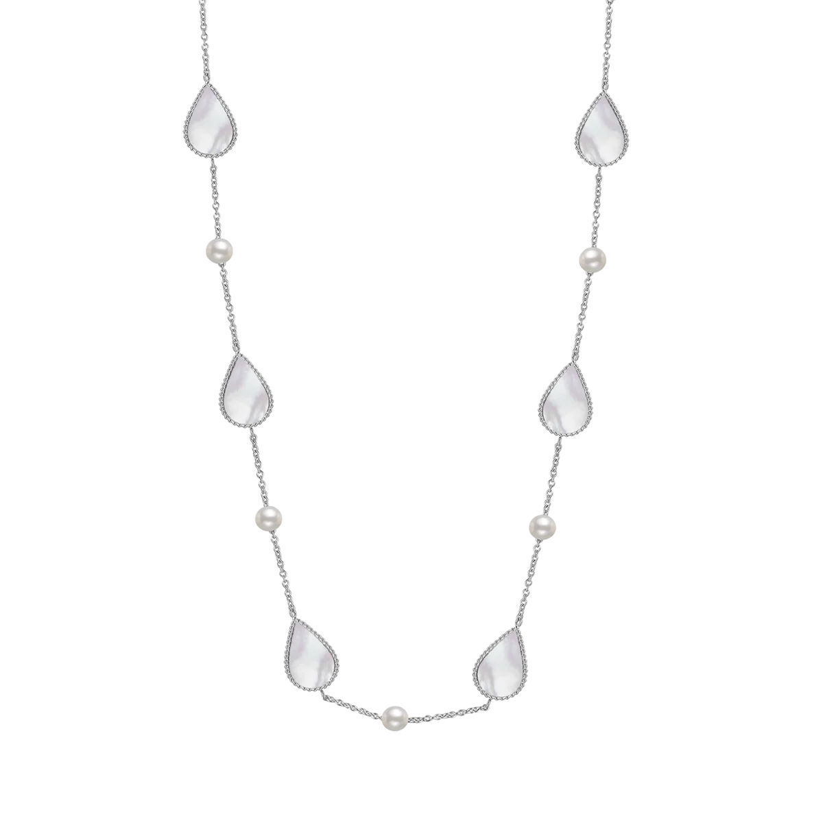 Drop / Set Pearl Silver