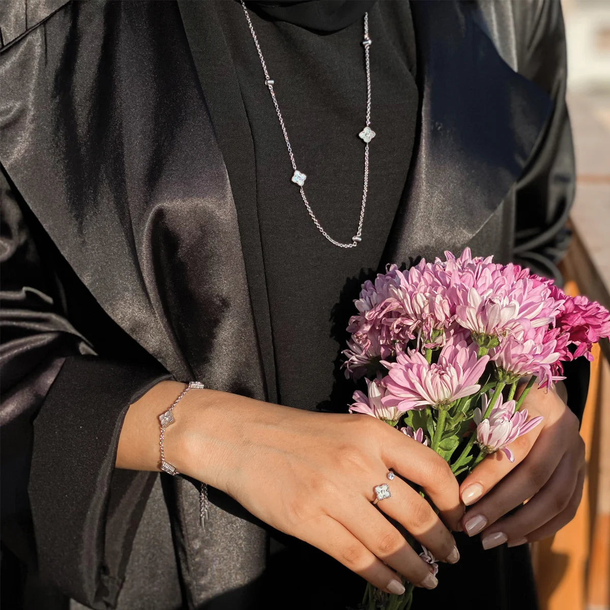 Mini Joory / Necklace Pearl Silver