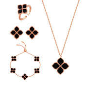 Joory / Set Black Rose Gold