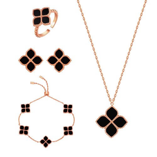 Joory / Set Black Rose Gold