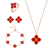 Joory / Set Red Rose Gold