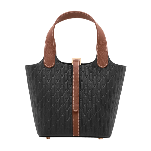 Alyazia Handbag / Black & Tan