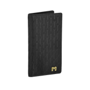 جلد ايطالي أسود / ذهبي