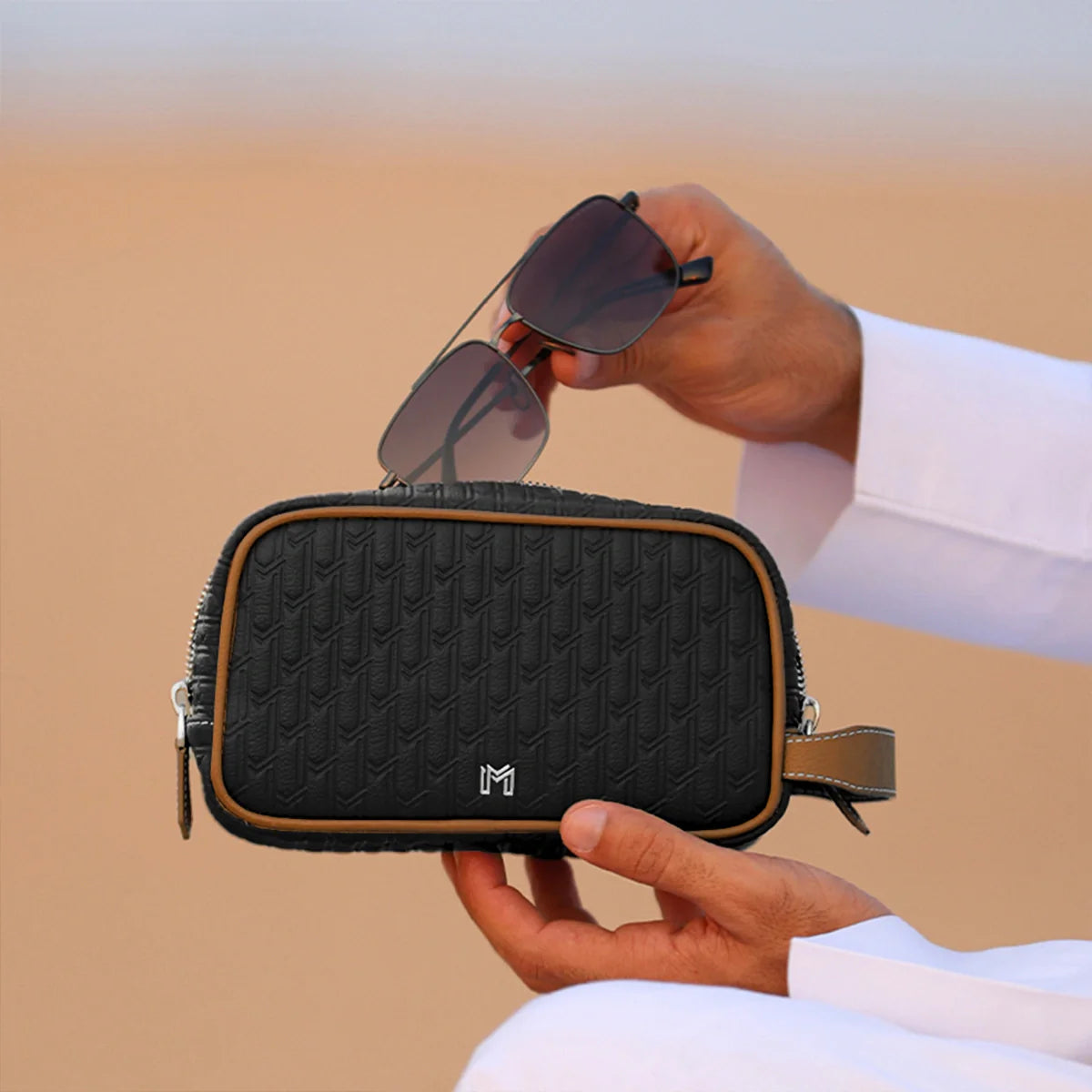 Mansour / Travel Pouch / Mini Wallet - Gift Set