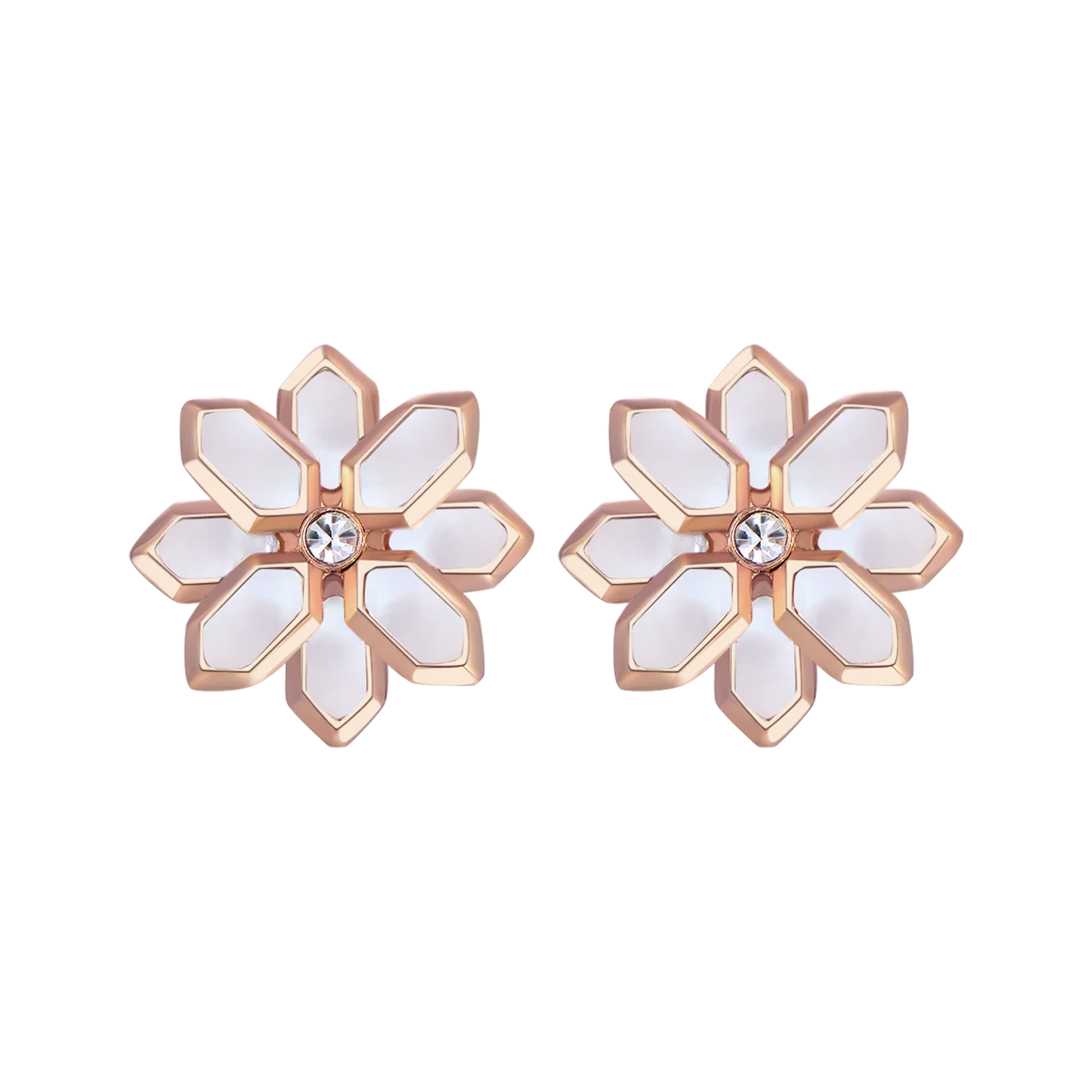 Lotus / Set Pearl Rose Gold