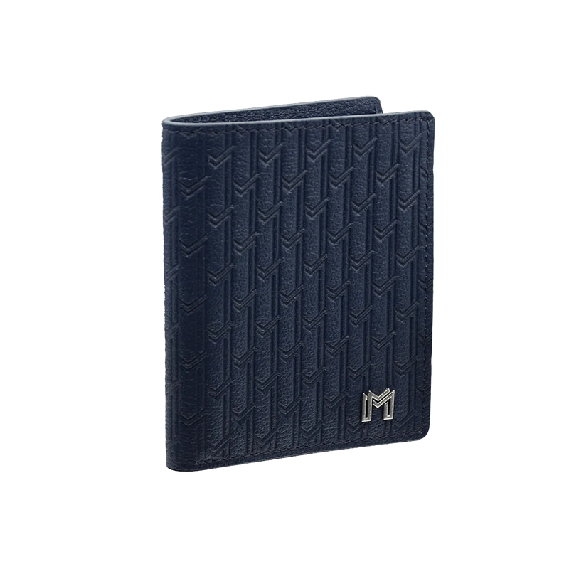 Camel Leather Navy / Silver
