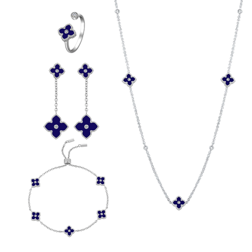 Mini Joory / Set Blue Silver