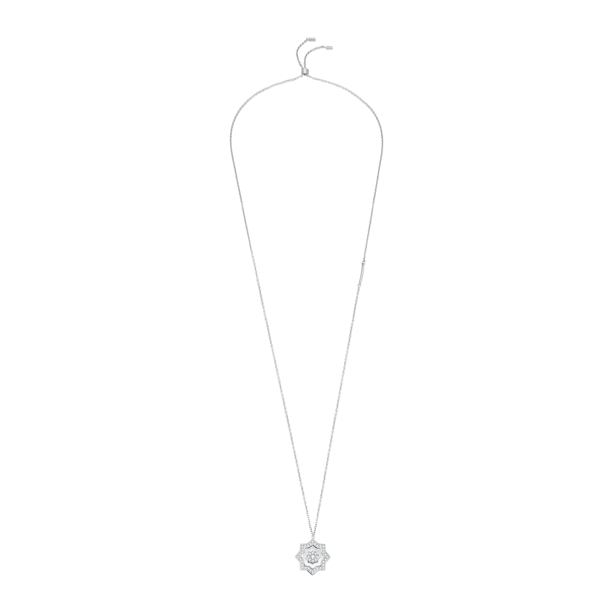 Najm / Necklace Pearl Silver