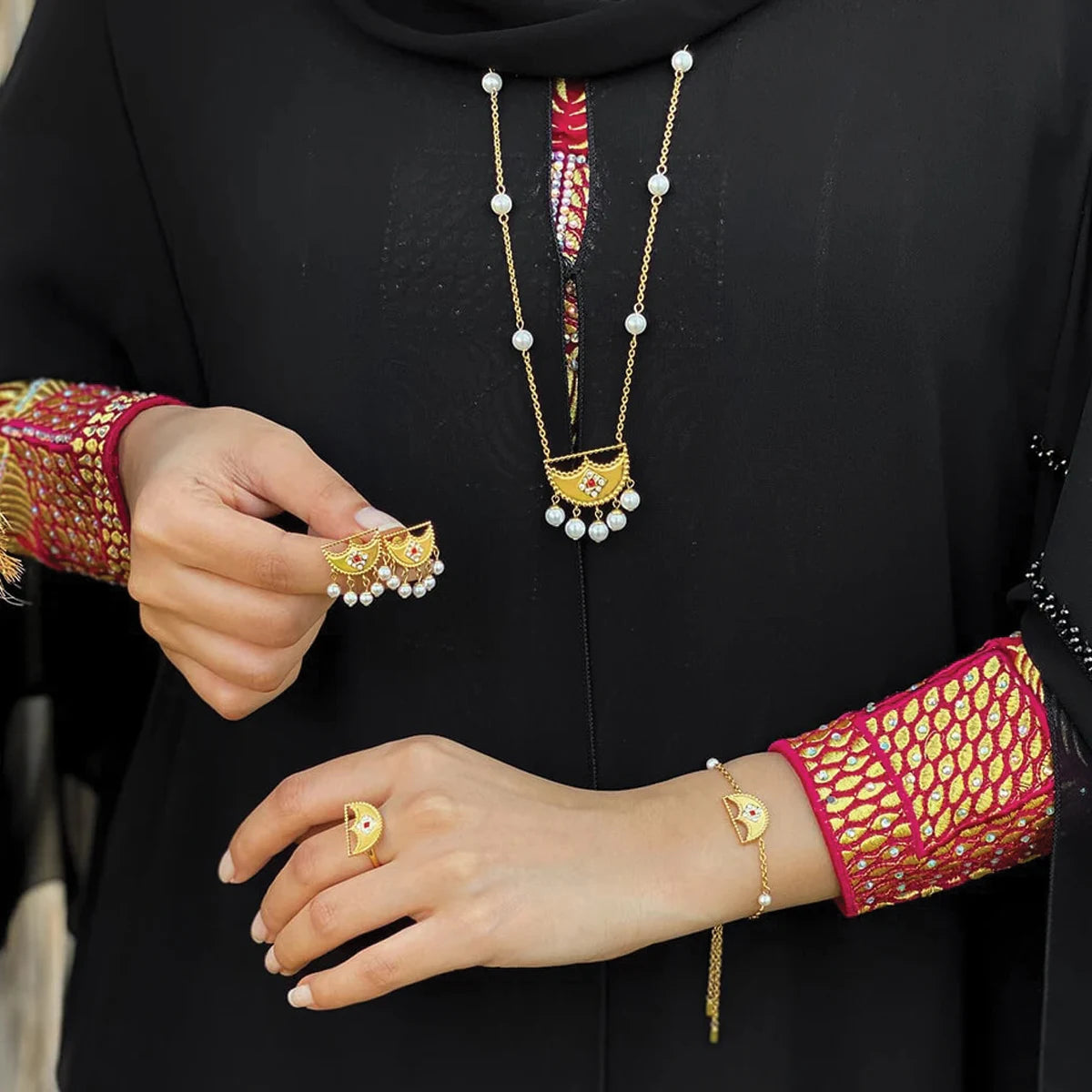 Shnaf Gold / Alyazia  / Charm - Gift Set