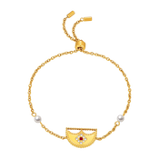 Shnaf / Bracelet Pearl Gold