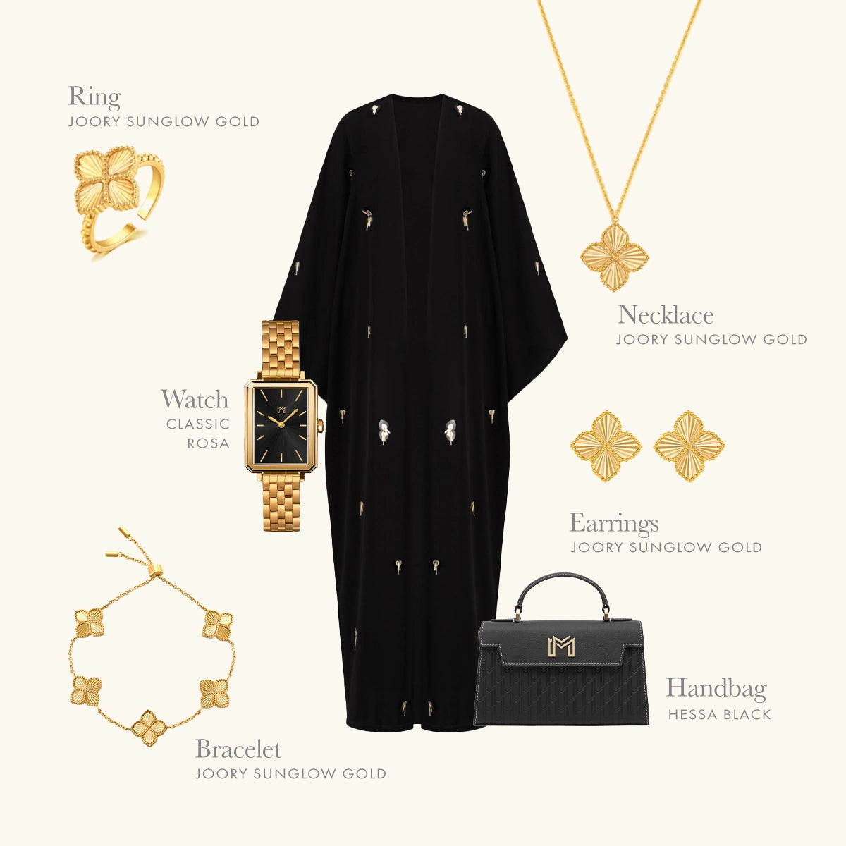 Joory / Set Sunglow Gold