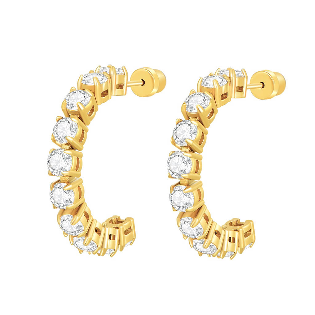 Tennis / Earrings Gold