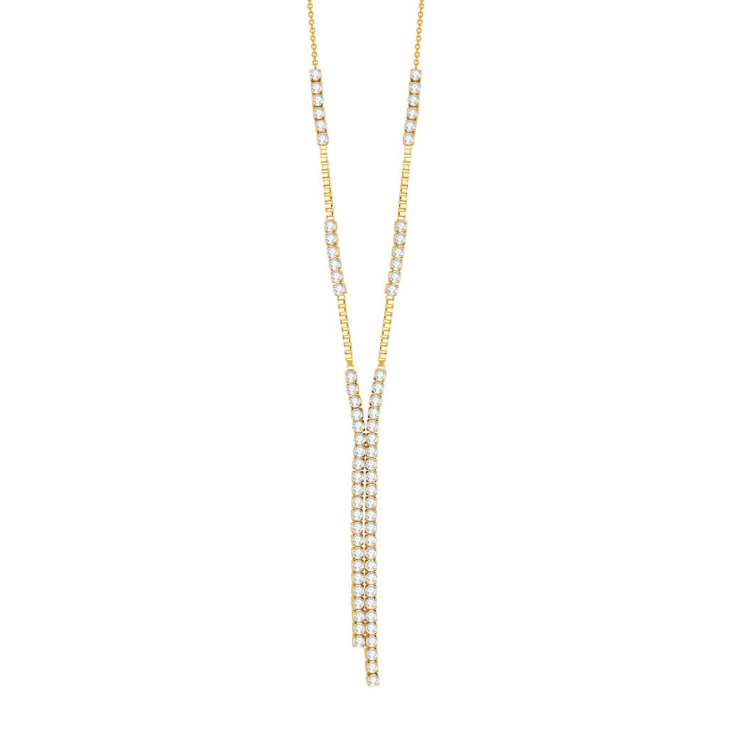 Tennis / Necklace Gold