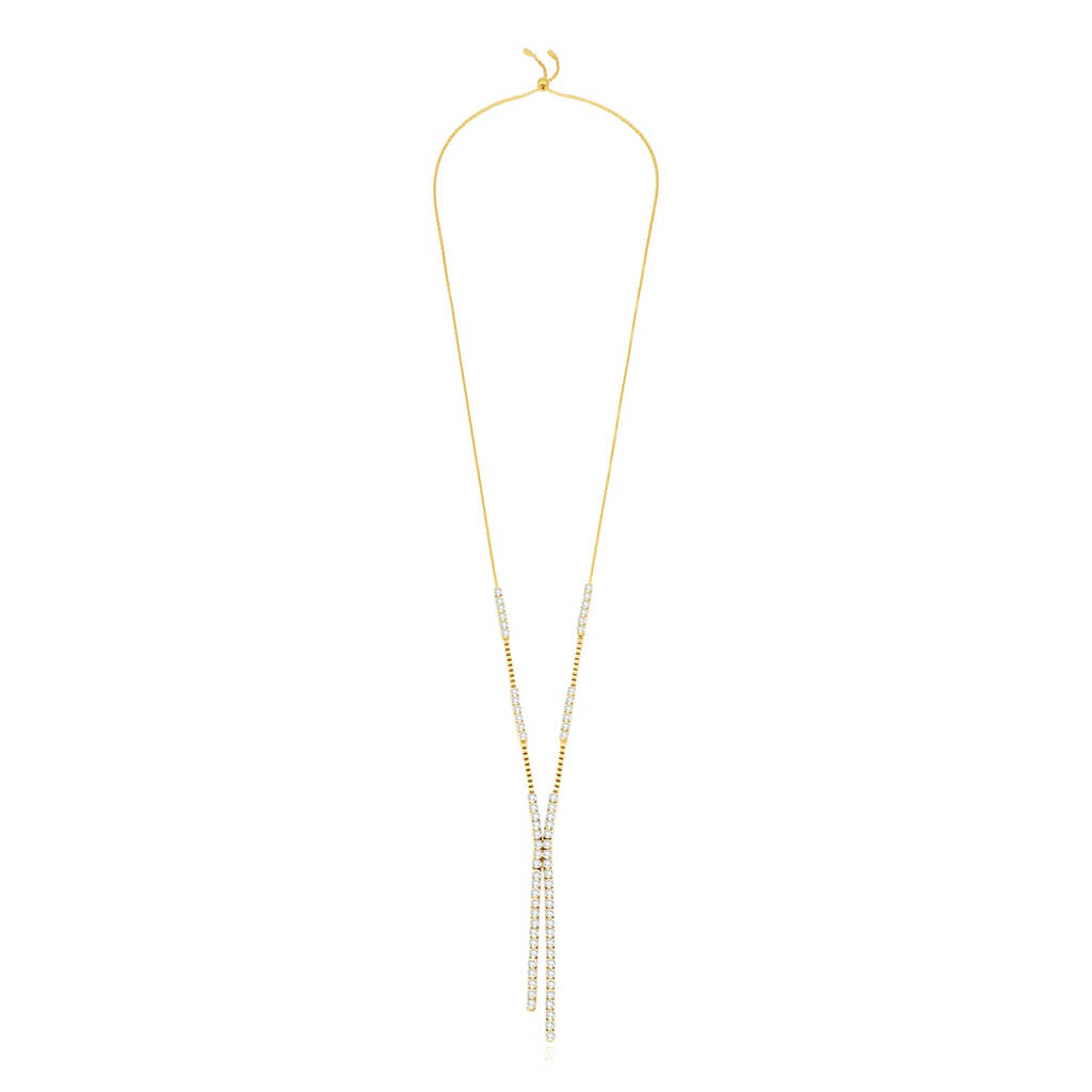 Tennis / Necklace Gold