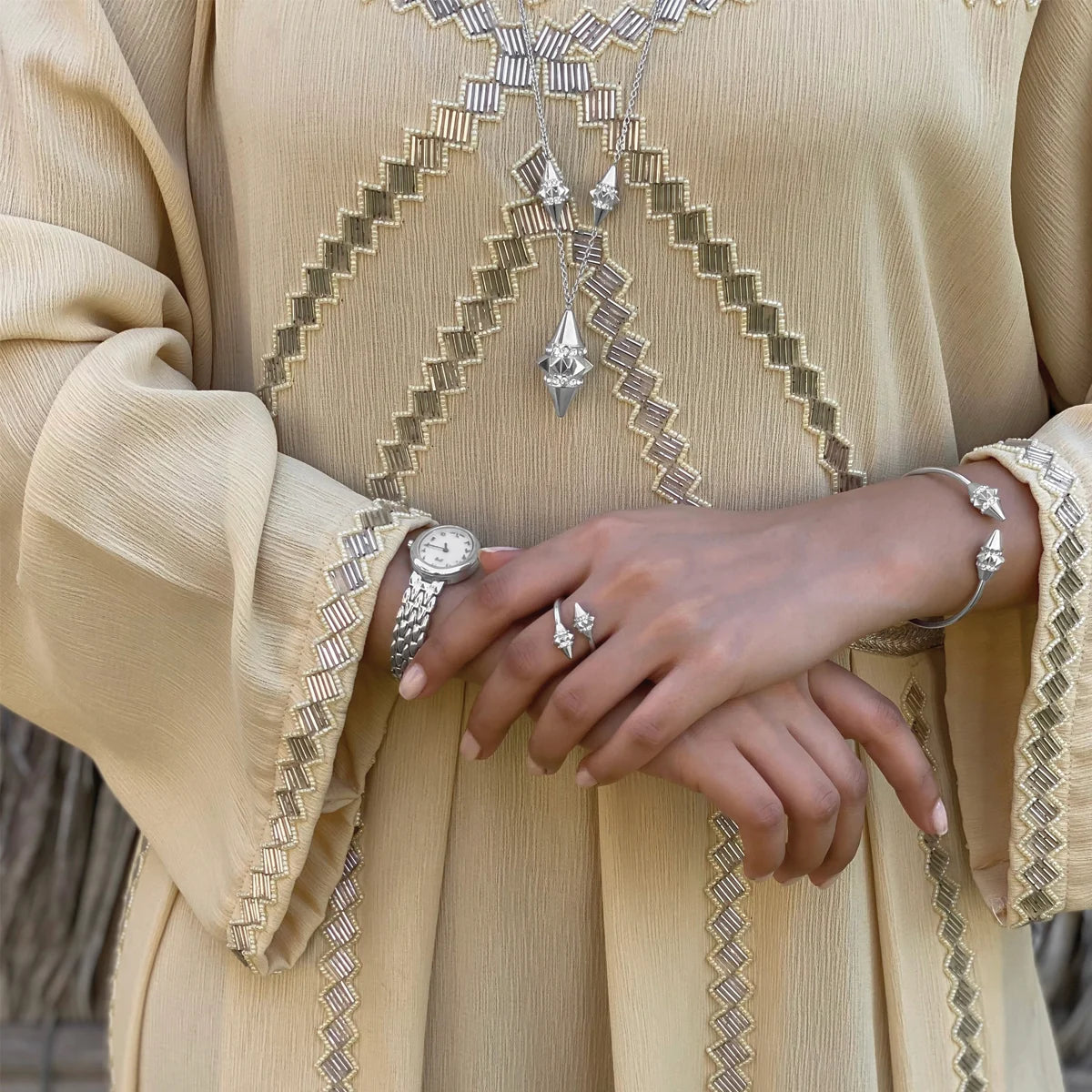 Turath / Necklace Silver