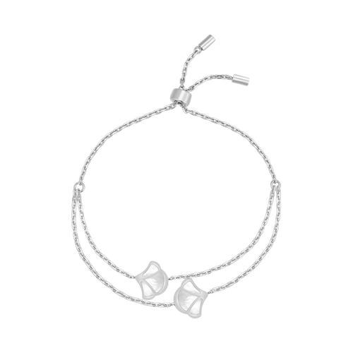 Tulip / Bracelet Pearl Silver