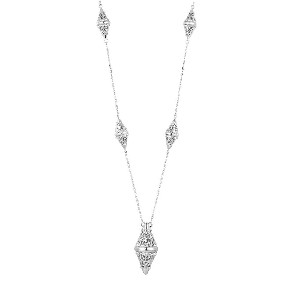 Lantern / Necklace Silver