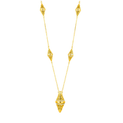 Lantern / Necklace Gold