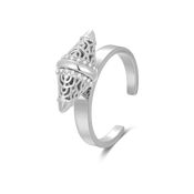 لانترن / خاتم باللون الفضي