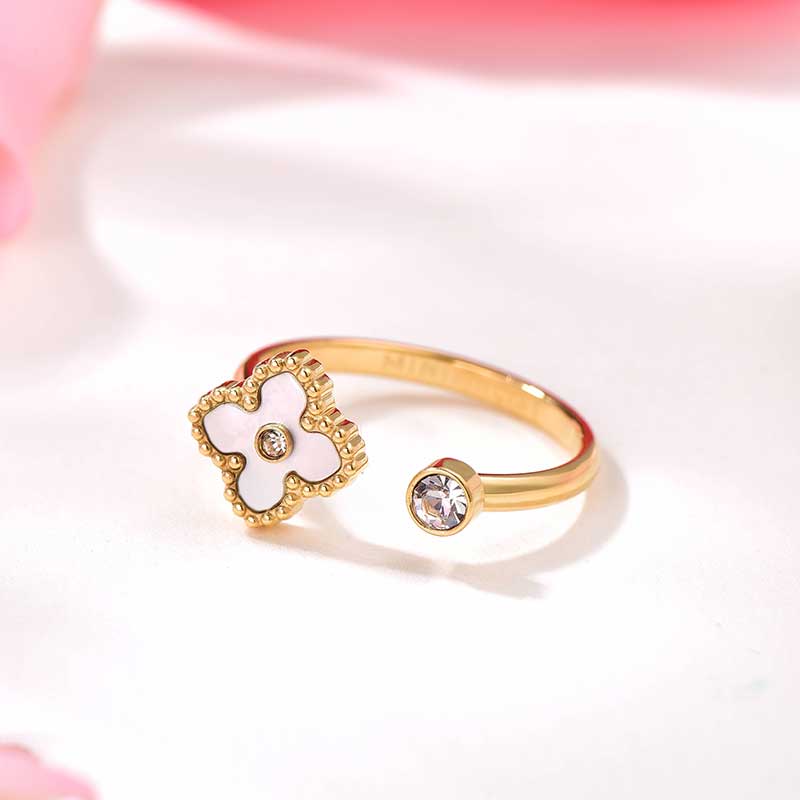 Mini Joory / Ring Pearl Gold