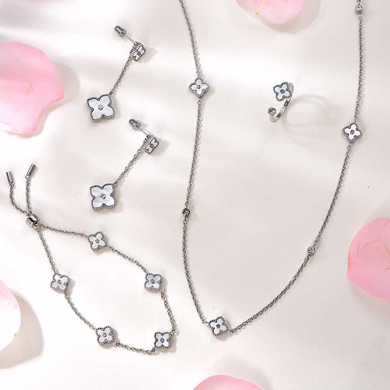 Mini Joory / Set Pearl Silver