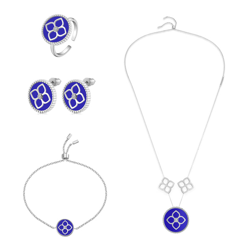 Ameera / Set Blue Silver