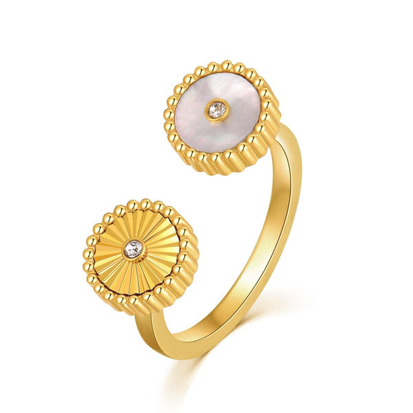 Kanz / Ring Pearl Gold - MINIMALIST