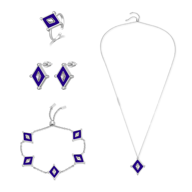 Kite / Set Blue Silver