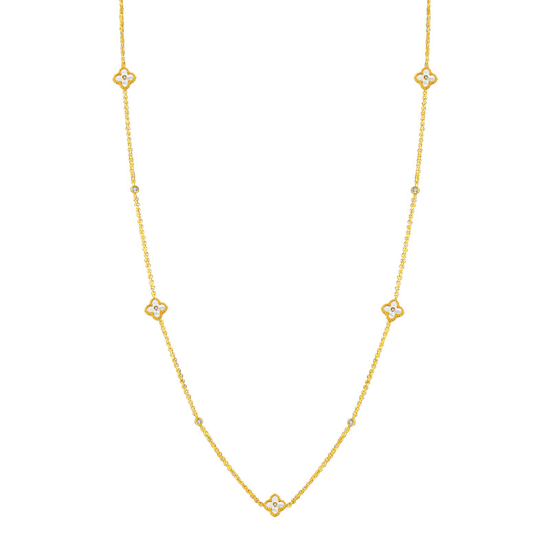 Mini Joory / Necklace Pearl Gold